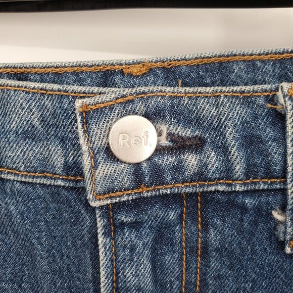 Reformation High Rise Blue Jeans - Picture 7 of 13